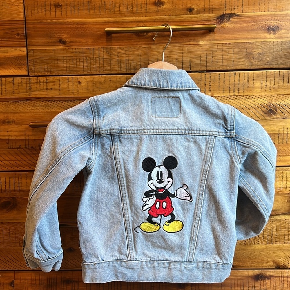 LEVI'S Little Boy's Mickey Mouse Denim Trucker Jacket